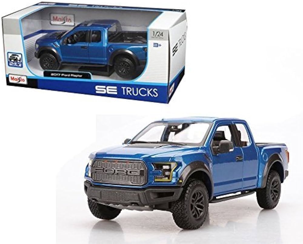 Ford Raptor F-150 2017 1/24 Scale Diecast Car Model by Maisto - Image 2