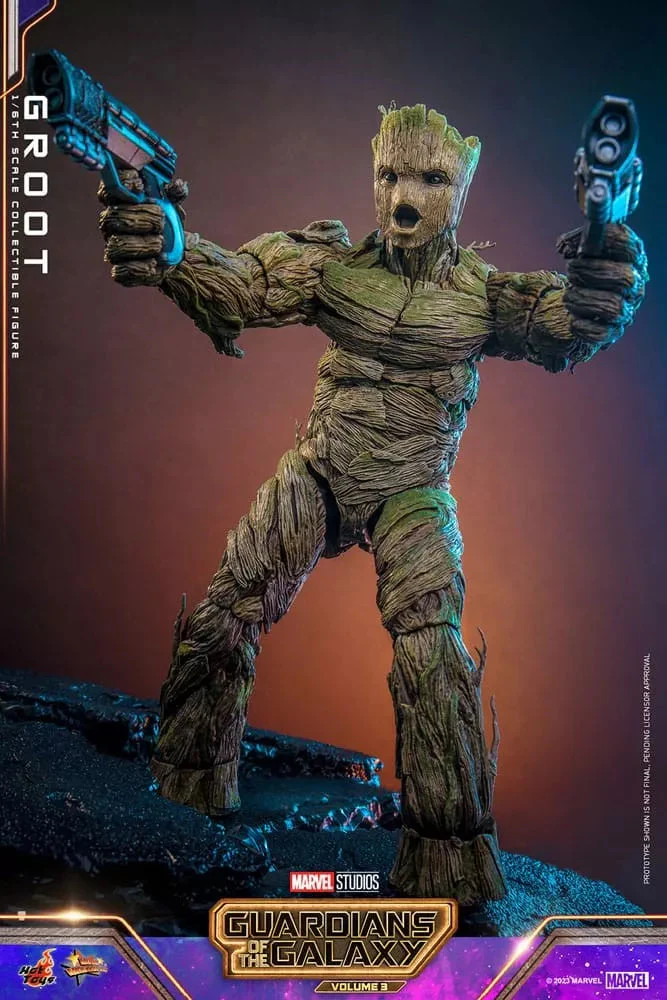 Marvel Guardians of the Galaxy GROOT VOLUME 3 /6 Scale Action Figure By Hot Toys - Image 3