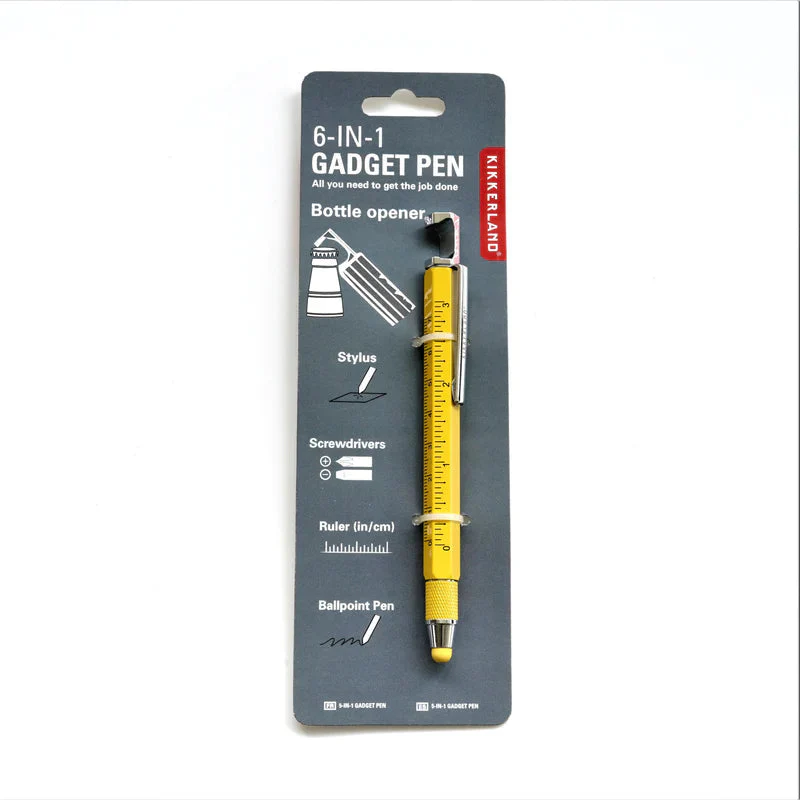 7-in-1 Gadget Pen by Kikkerland - Image 4