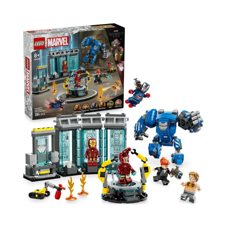 76315 Iron Man'S Laboratory: Hall.. V29 By Lego