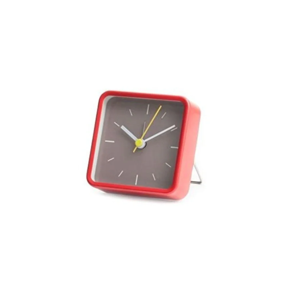 Alarm Clock W/Stand Red