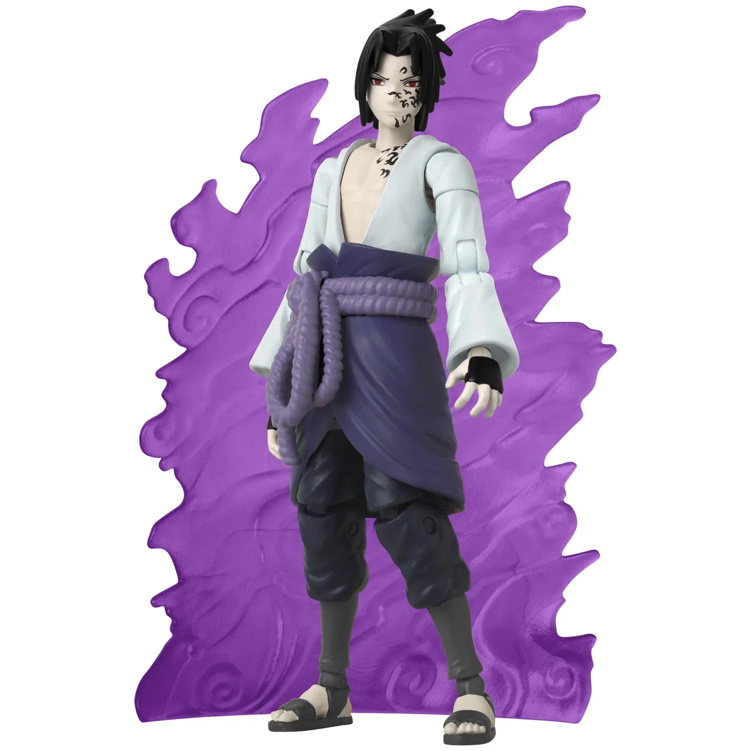 Naruto Shippuden Anime Heroes Beyond Sasuke Uchiha (Curse Mark Transformation) 8" Action Figure - Image 3