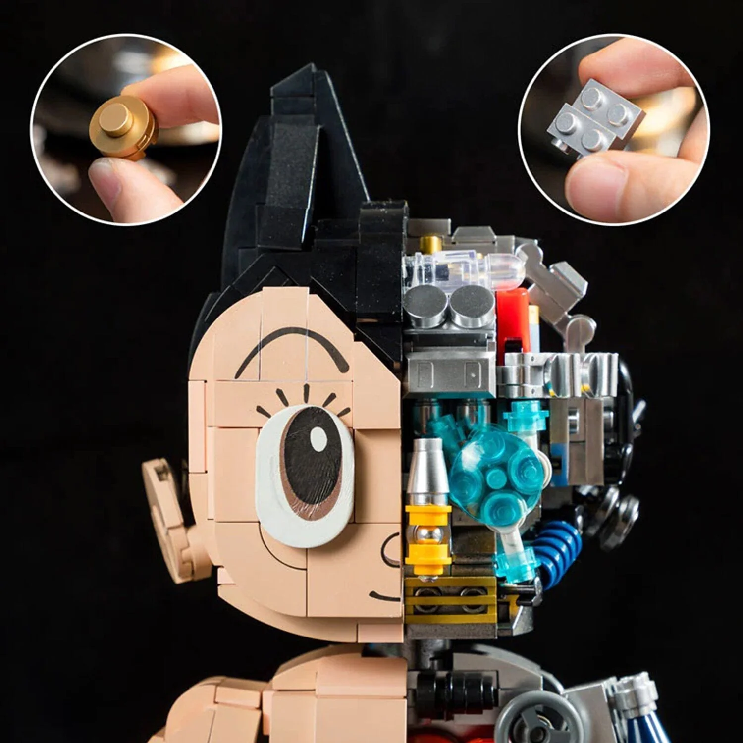 Astro Boy Mechanical Clear Version Brick Figure By Pantasy - Image 4