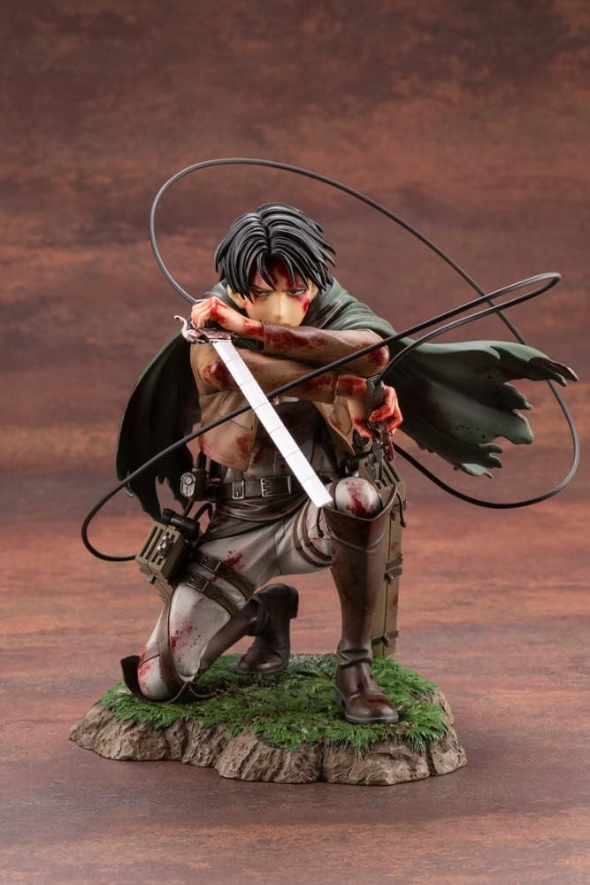 Attack On Titan Levi Fortitude Ver. 1/7 Scale Artfx J Statue by Kotobukiya - Image 2