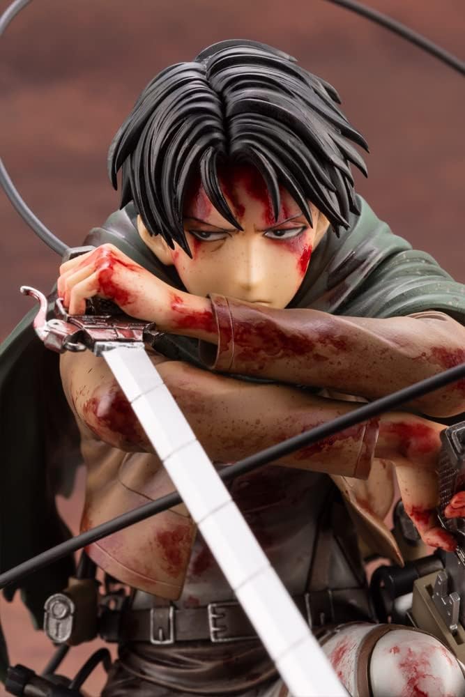 Attack On Titan Levi Fortitude Ver. 1/7 Scale Artfx J Statue by Kotobukiya - Image 4