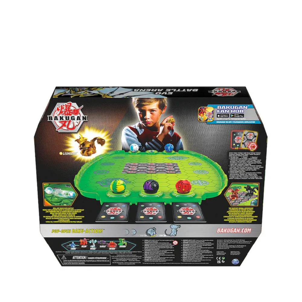 Bakugan Evo Battle Arena with Exclusive Leonidas Bakugan - Image 2