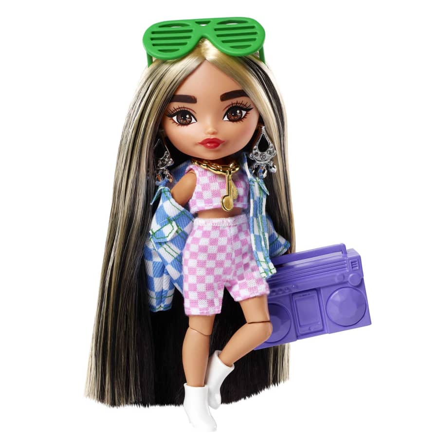 Barbie® Extra Mini Doll - Checked Jacket
