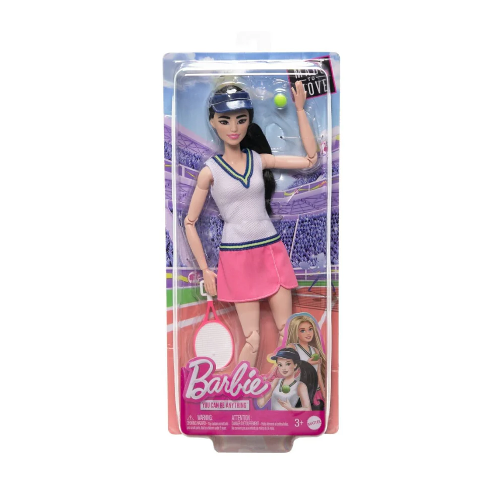 Barbie Articulated Sports Doll - Tennis by mattel