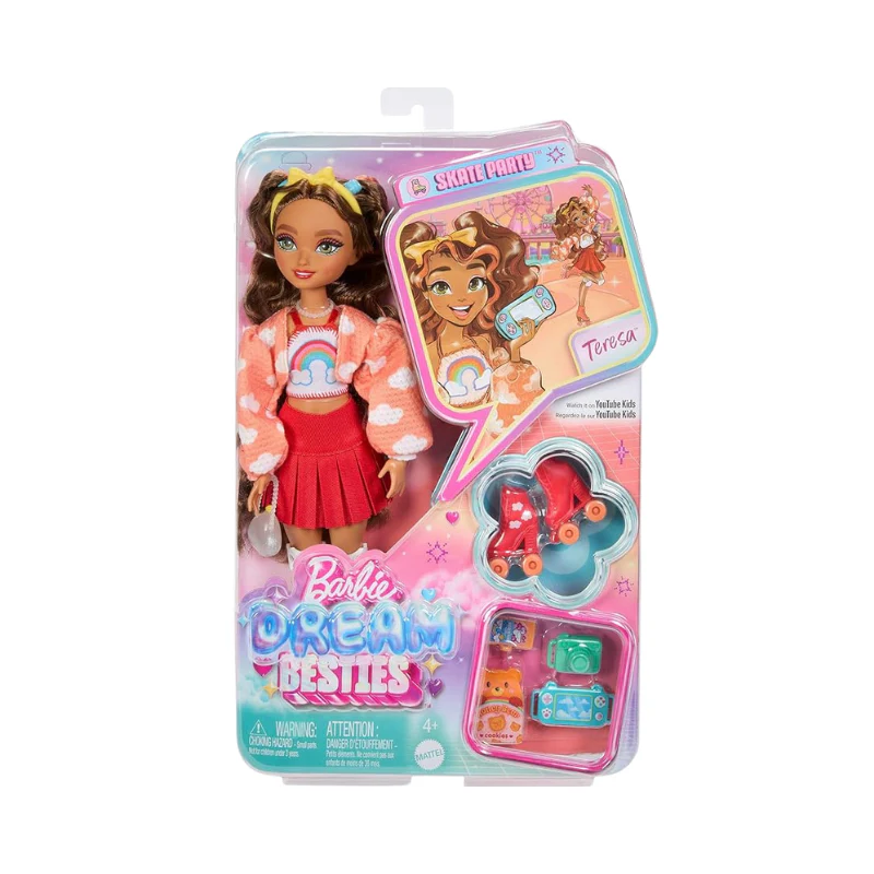 Barbie Barbie® Dream Besties Roller Skate - Teresa Toys by Mattel - Image 2