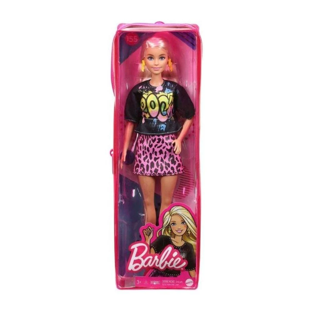 Barbie Fashionistas Doll - Rock Tee / Skirt