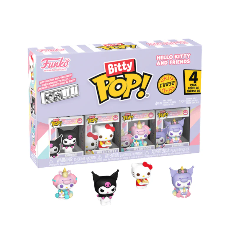 Funko Bitty Pop! Animation: Sanrio - Kuromi 4pk