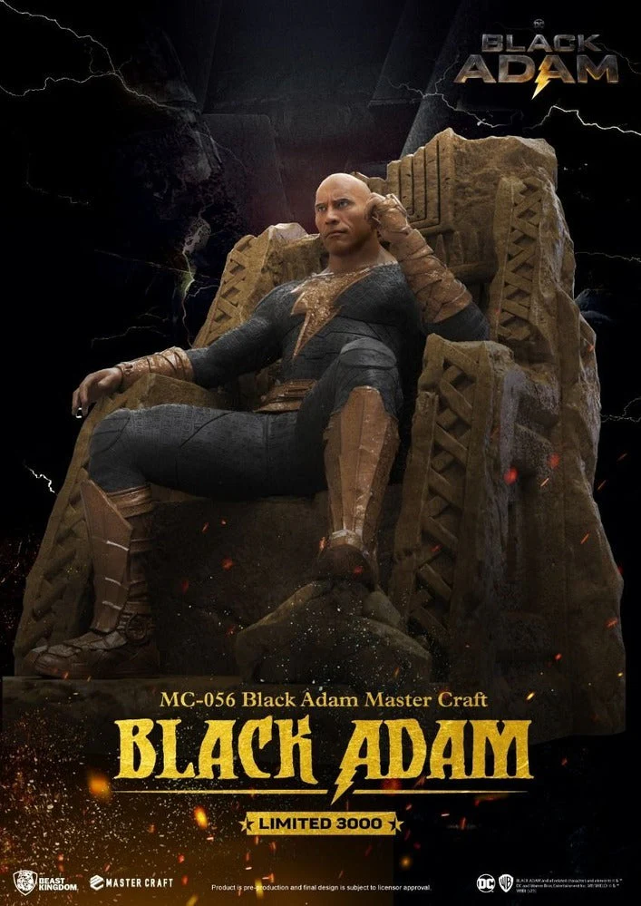 Black Adam Master Craft Statue By Beast Kingdom (MC-056) - Image 3