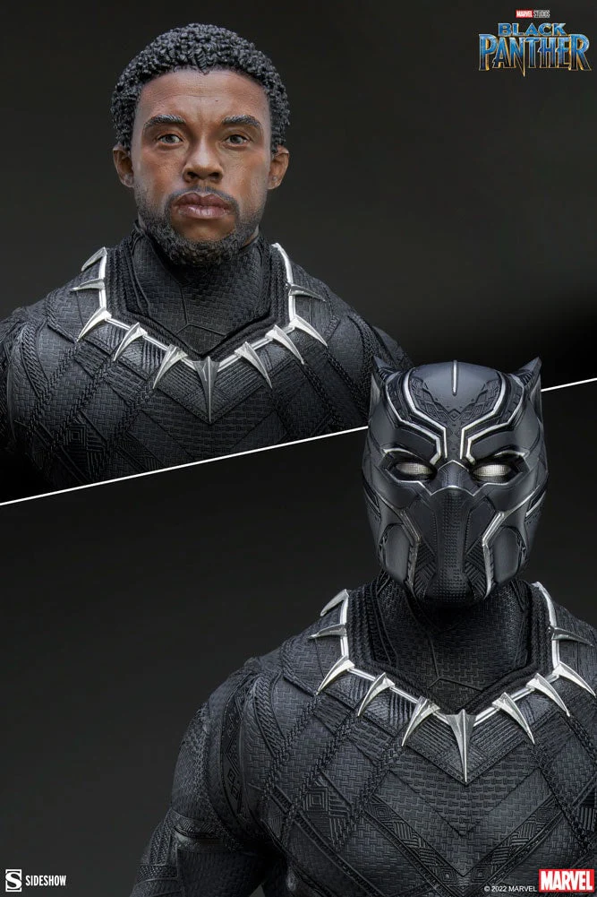 Black Panther Premium Format 1/4 Scale Statue by Sideshow Collectibles - Image 4