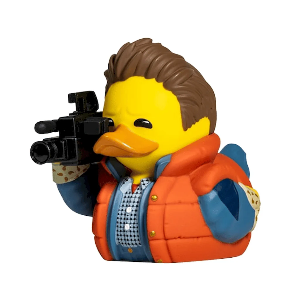 Back to the Future Marty Mcfly Cosplaying Rubber Duck By TUBBZ