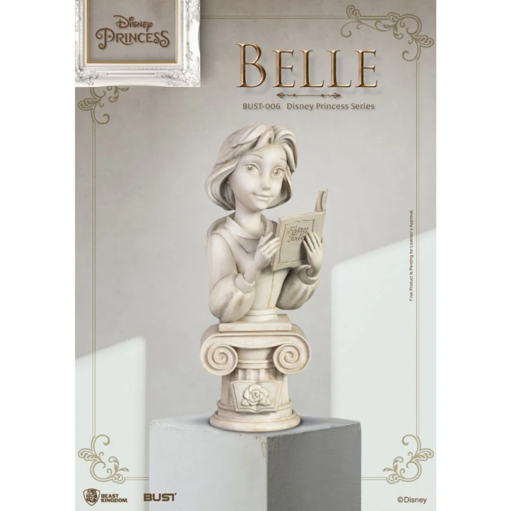 Disney Princess Series-Belle BUST Figure by Beast Kingdom - Image 2