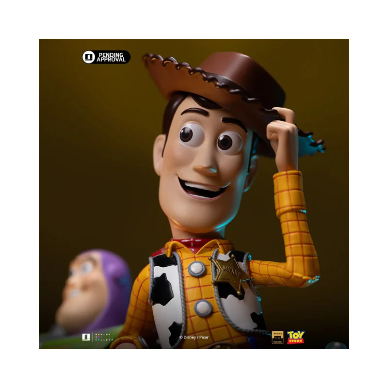 Buzz And Woody Toy Story 1/10 Scale Statuette By Iron Studios - Image 6