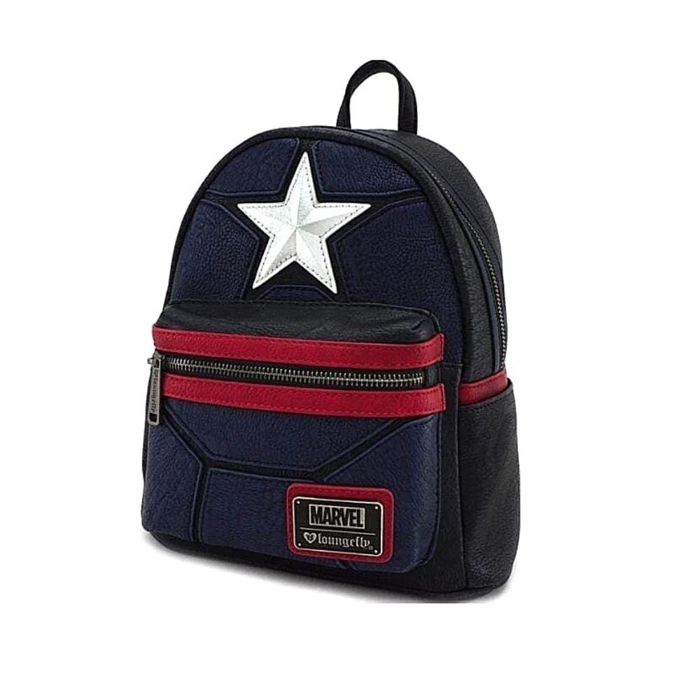 Loungefly Marvel Captain America Mini Backpack