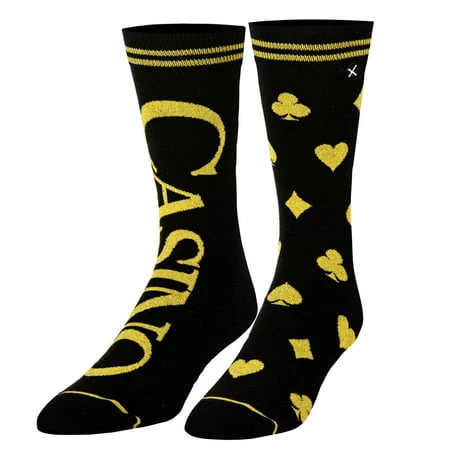 Casino Split - Mens Crew Straight By Odd Sox