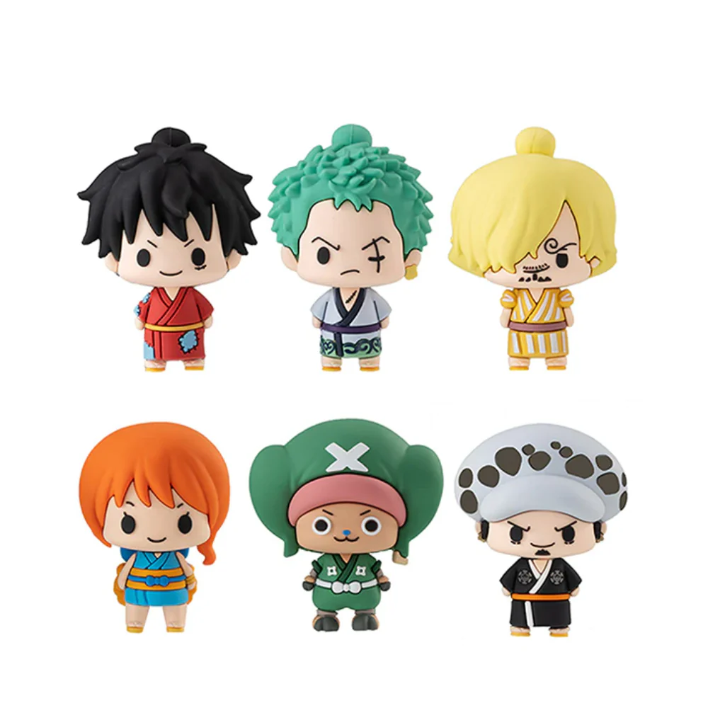 One Piece Wano Country Edition Chokorin Mascot Set by Megahouse
