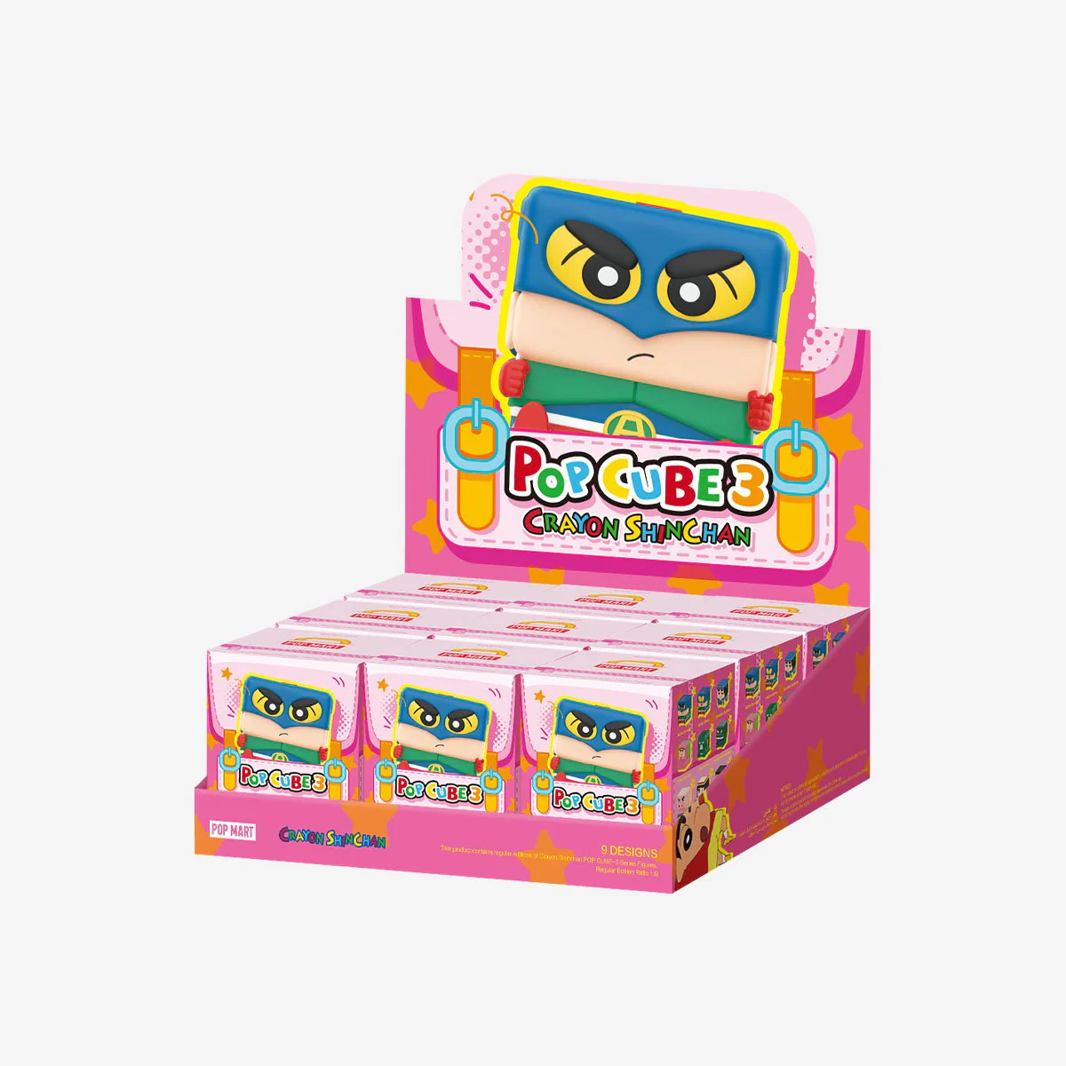 Crayon Shinchan Pop Cube 3 Series Figures | Case: 9 By Pop Mart - Image 9