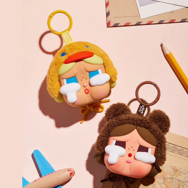 Crybaby Crying Again Series - Earphone Case Yellow By Pop Mart - Image 2