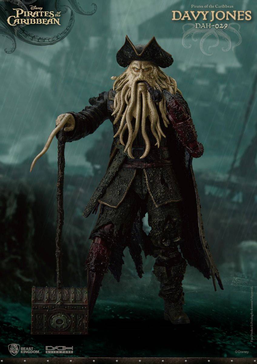 Pirates of the Caribbean : At World's End Davy Jones Dynamic 8ction Heroes Figure by Beast Kingdom (DAH-029) - Image 3