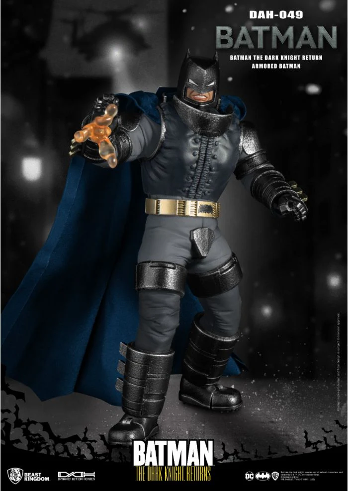 BATMAN: The dark knight returns Armored Batman Action Heroes Action Figure by Beast Kingdom(DAH-049) - Image 3