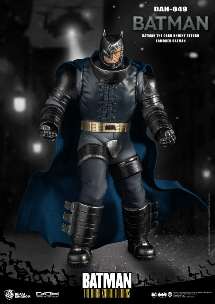BATMAN: The dark knight returns Armored Batman Action Heroes Action Figure by Beast Kingdom(DAH-049) - Image 4