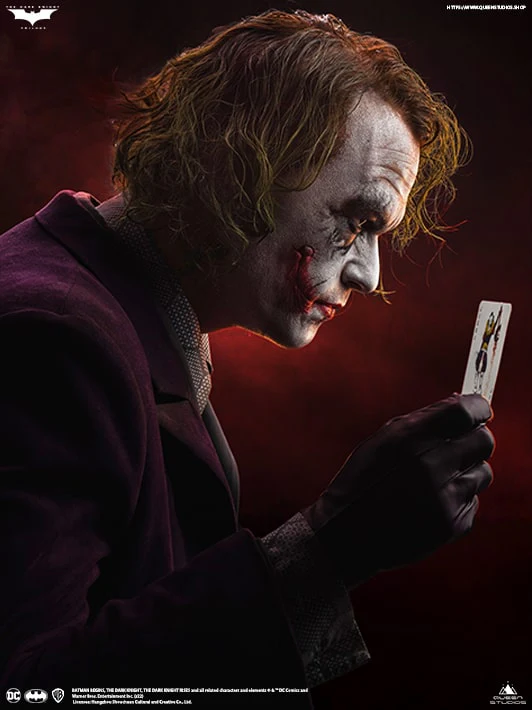 DARK KNIGHT - Joker 1/1 Lifesize Statue By Queen Studios - Image 4