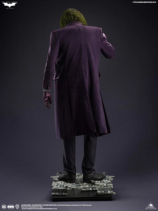 DARK KNIGHT - Joker 1/1 Lifesize Statue By Queen Studios - Image 5