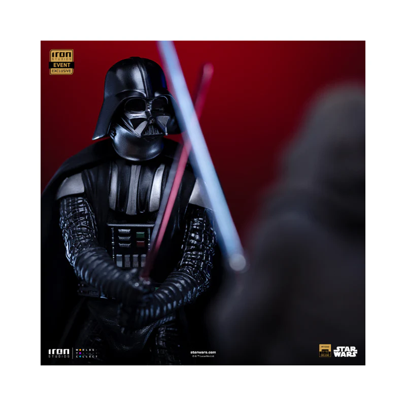 Darth Vader Vs Obi Wan Kenobi (2025 Event Exclusive) Star 1/10 Scale Statuette By Iron Studios - Image 8