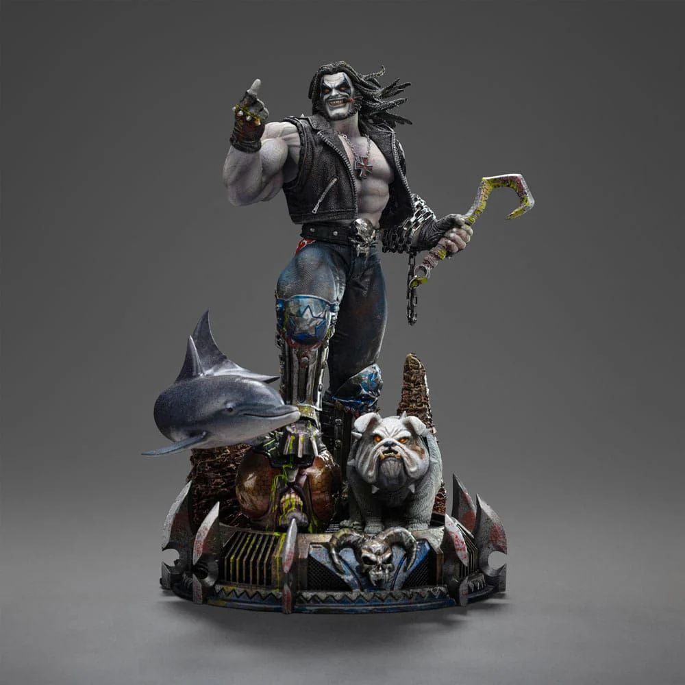 DC Comics Lobo Unleashed Art Scale 1/10 By Iron Studios - Image 2