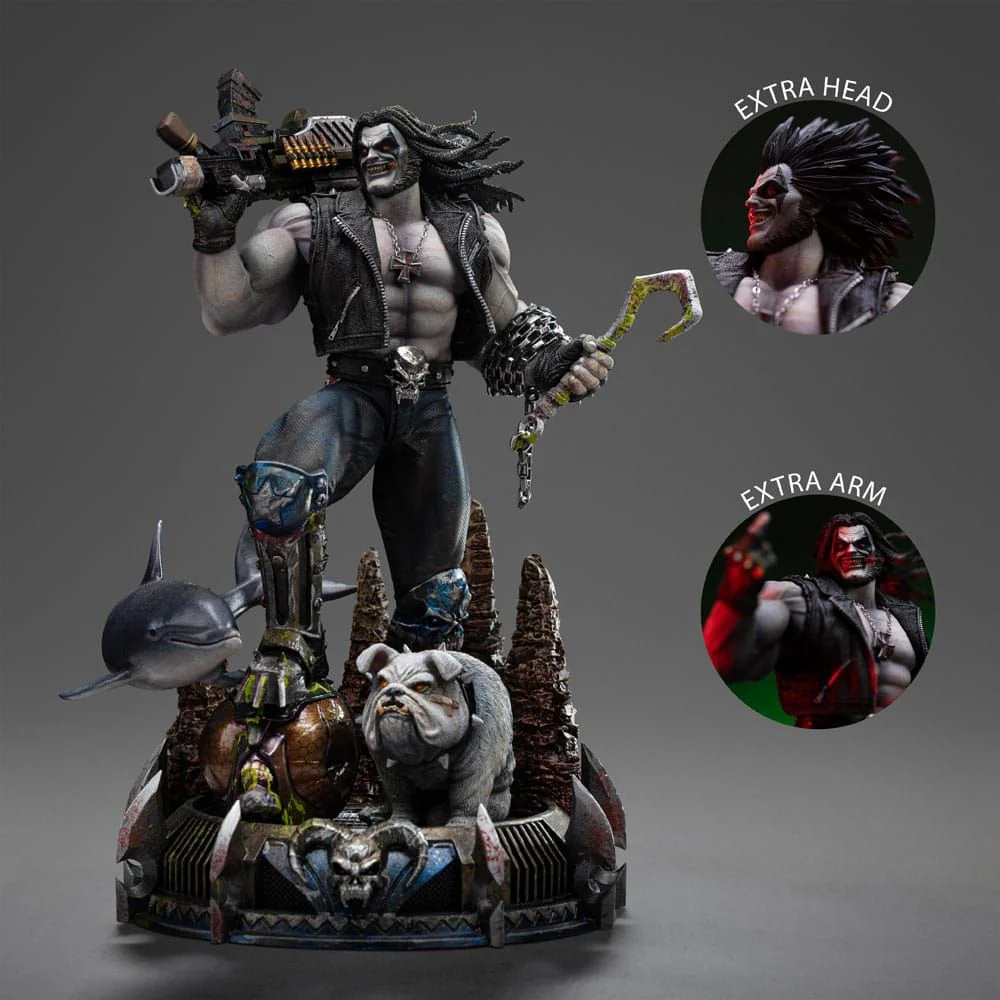 DC Comics Lobo Unleashed Art Scale 1/10 By Iron Studios - Image 5