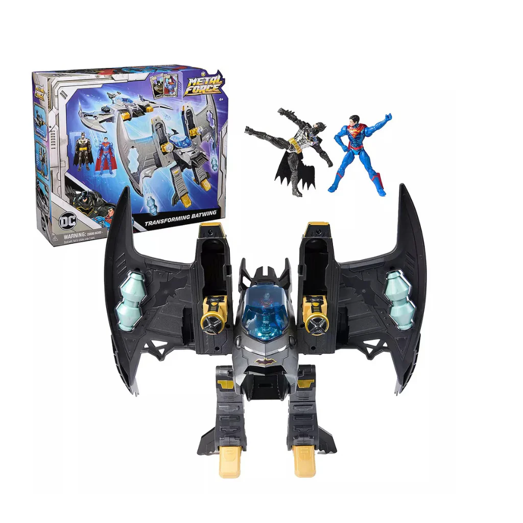 DC Metal Force Transforming Batwing By Spin Master