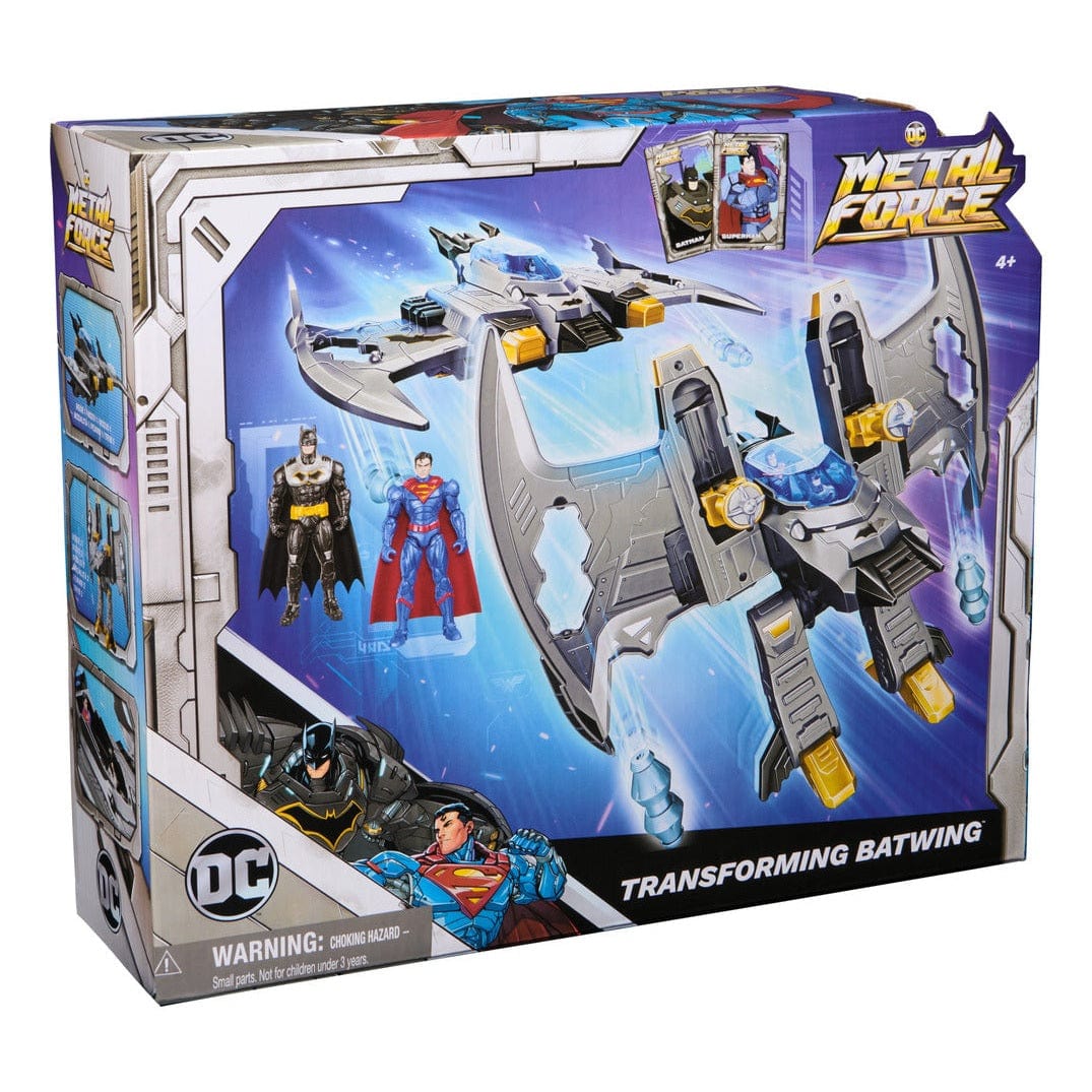 DC Metal Force Transforming Batwing By Spin Master - Image 2