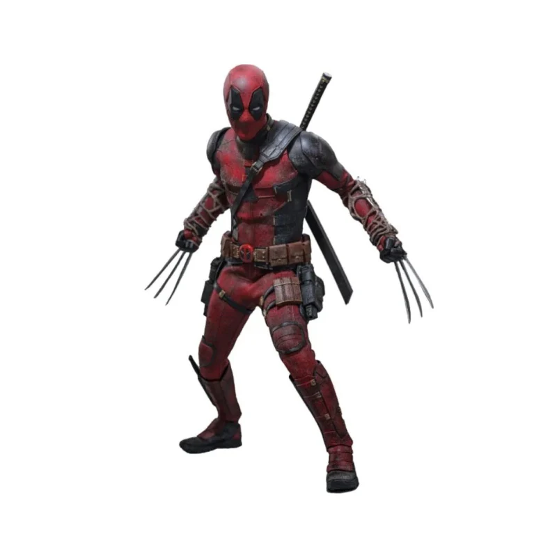 Marvel Deadpool Batling Version Action Figure 1/6 Scale By Hot Toys