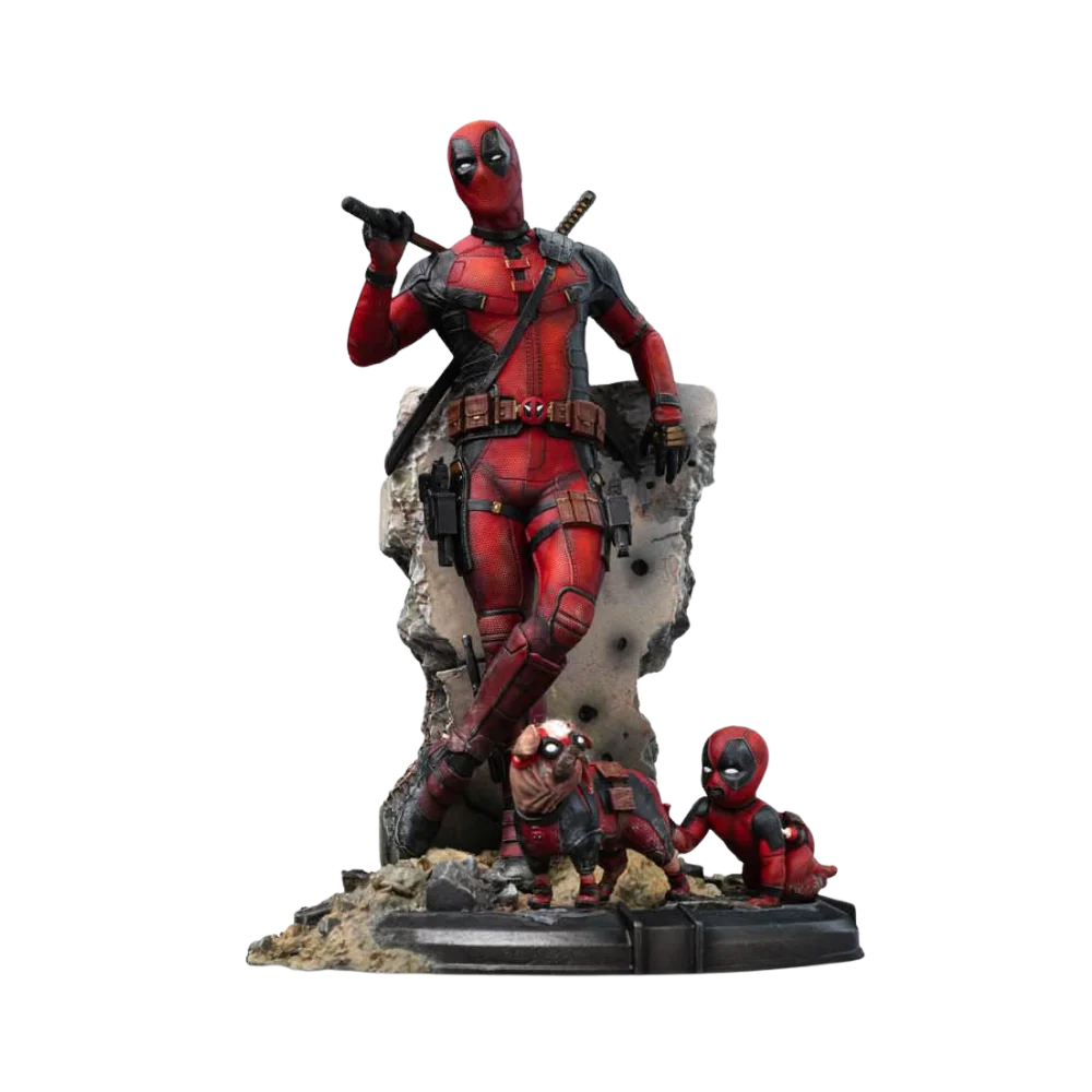 Deadpool - Deadpool & Wolverine - Art Scale 1/10 Figure By Iron Studio