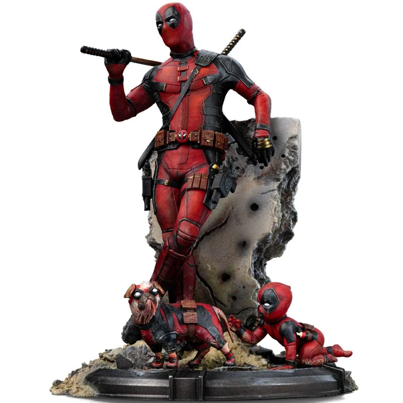 Deadpool - Deadpool & Wolverine - Art Scale 1/10 Figure By Iron Studio - Image 2