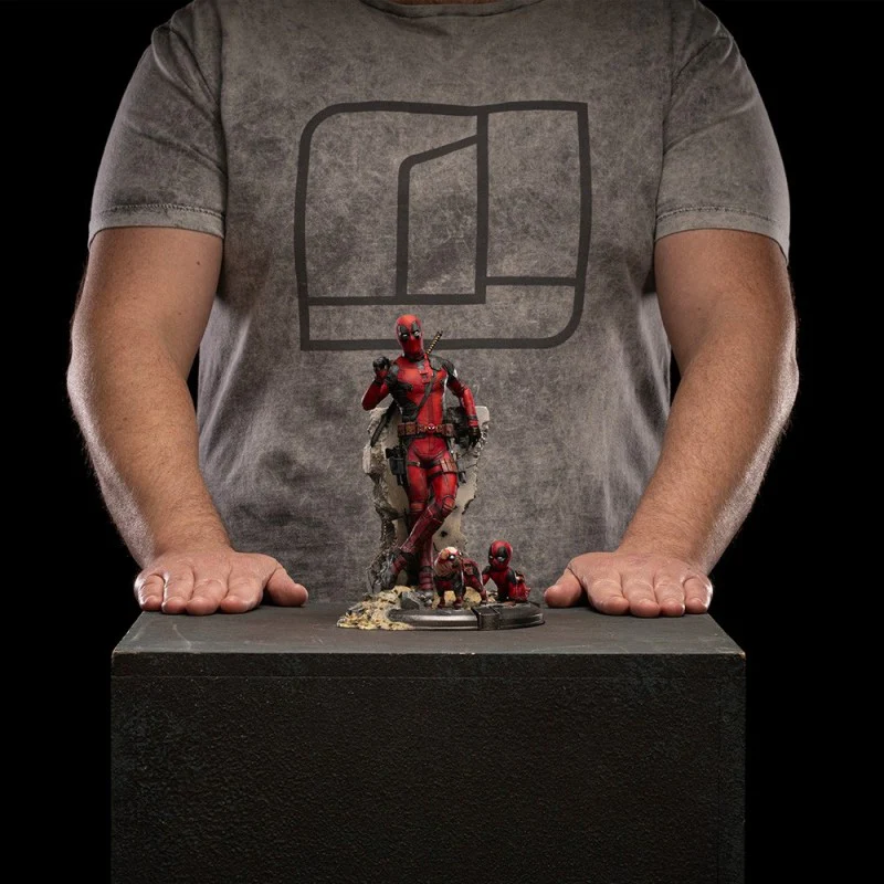 Deadpool - Deadpool & Wolverine - Art Scale 1/10 Figure By Iron Studio - Image 4