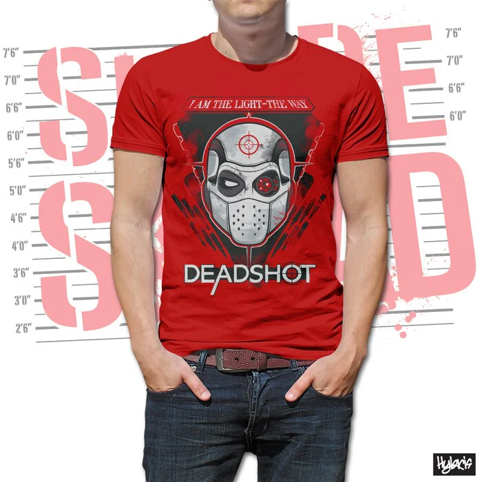 DC Comics Deadshot I Am the Way Red T-Shirt (XL) - Image 2