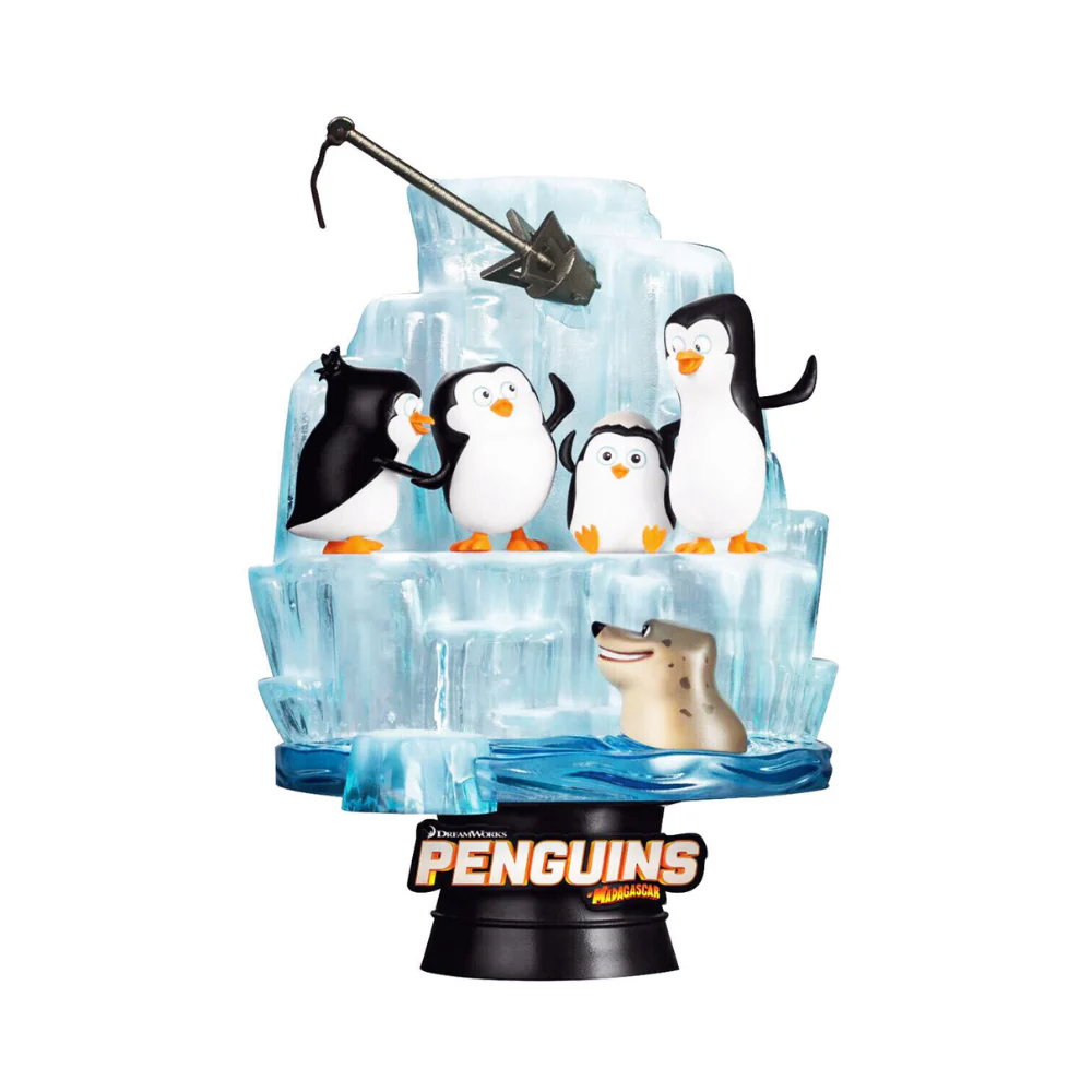 Dream Works Penguins Of Madagascar Diorama Stage by Beast Kingdom (Diorama Stage-097) - Image 4