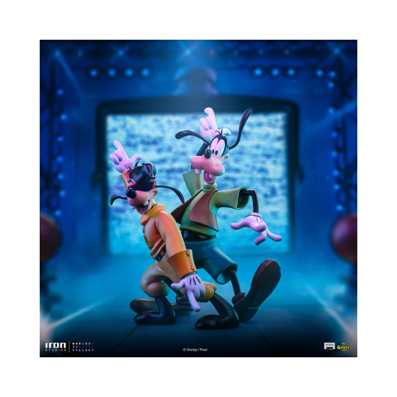 Disney Goofy and Max A Goofy Movie Art Scale 1/10 By Iron Studios - Image 13