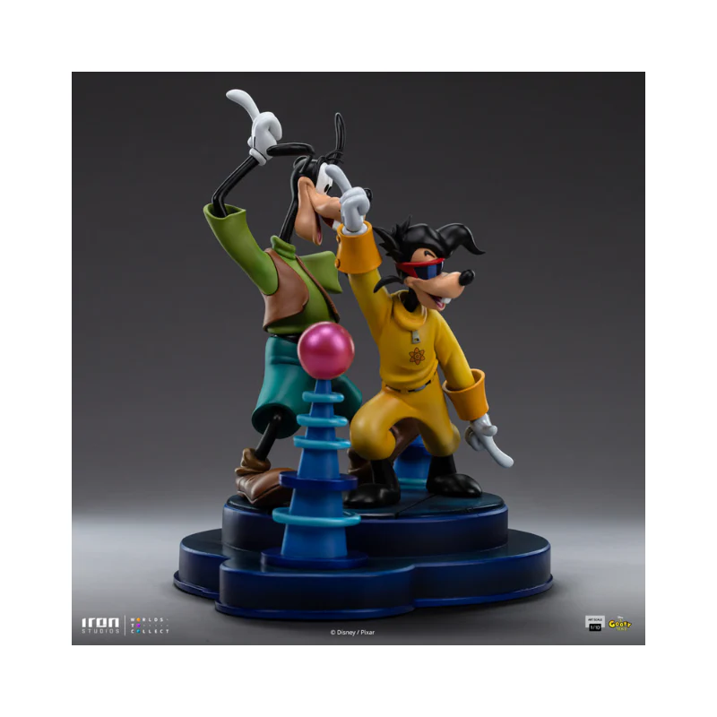 Disney Goofy and Max A Goofy Movie Art Scale 1/10 By Iron Studios - Image 4