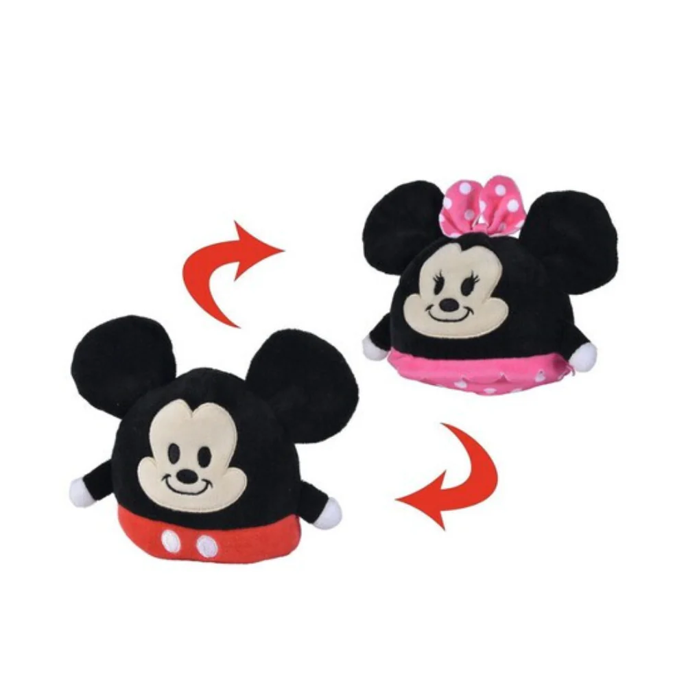 Disney  Mickey & Minnie Reversible 4.5" Plush