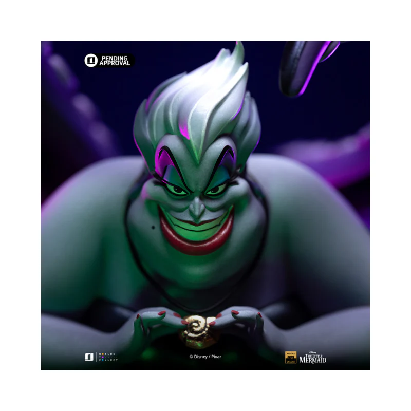 Disney Ursula Disney's Villains Art Scale 1/10 By Iron Studios - Image 8