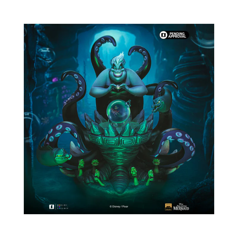 Disney Ursula Disney's Villains Art Scale 1/10 By Iron Studios - Image 9