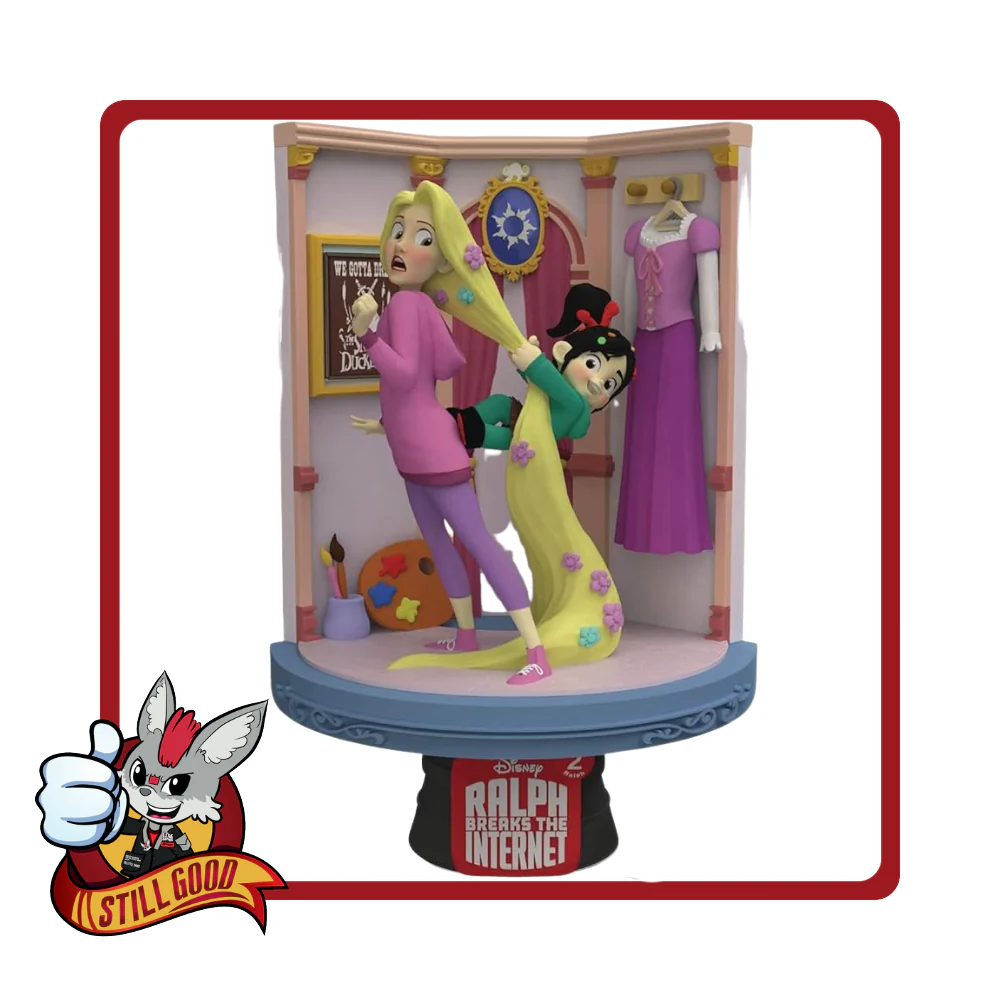 Disney Wreck-It Ralph 2: Rapunzel Diorama Stage by Beast Kingdom (DS-027) [DAMAGE BOX]