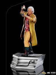 Back To The Future II - Doc Brown Art Scale 1/10 Statue By Iron Studios - Image 2