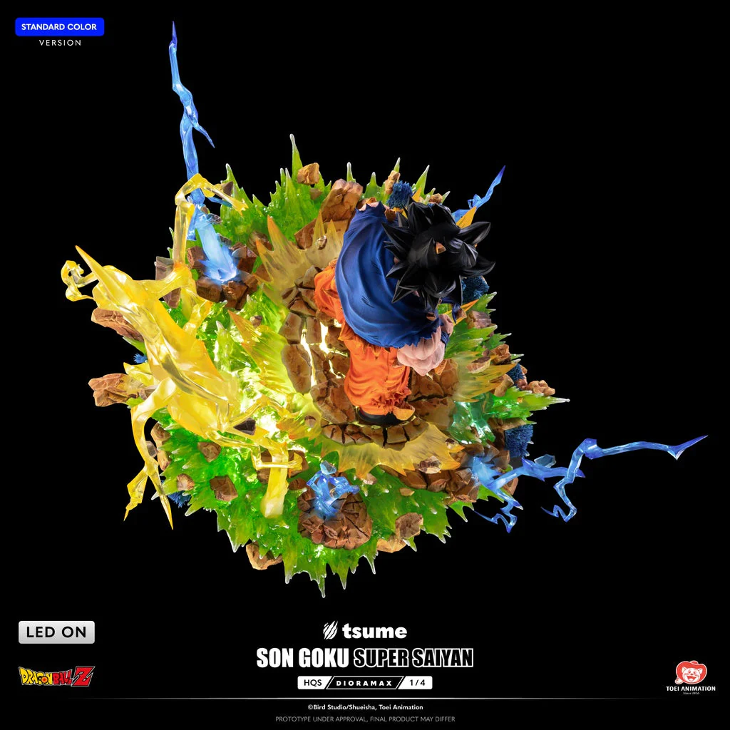 Dragon Ball (STANDARD] SON GOKU SUPER SAIYAN - HQS DIORAMAX (1/4) - Image 11