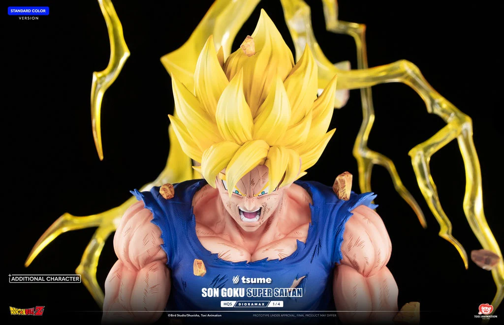 Dragon Ball (STANDARD] SON GOKU SUPER SAIYAN - HQS DIORAMAX (1/4) - Image 8